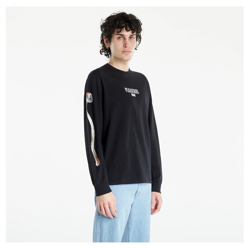 Huf x Pleasures Spore Long Sleeve Shirt Size S Streetwear Psilocybin‎ Mushrooms